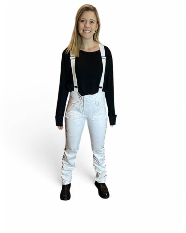 Pantalon d'équitation en polaire, modèle femme